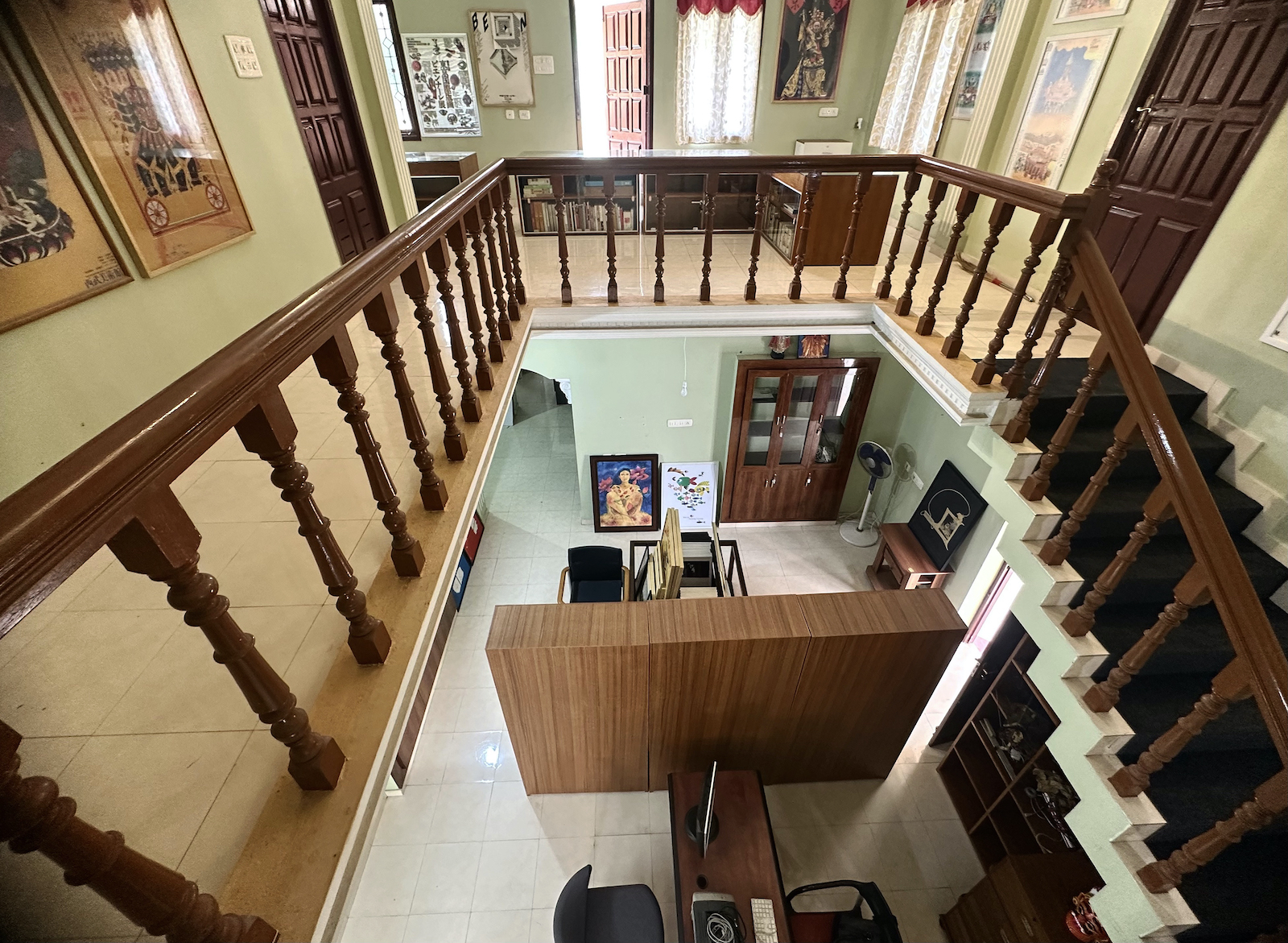 SAKS Gallery and Bookshop interior